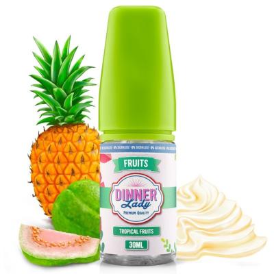 Concentré Tropical Fruits 0% Sucralose Dinner Lady Goyave - Ananas - Crème