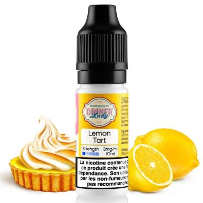 e-liquide lemon tart 10ml dinner lady 