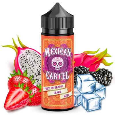 e-liquide Fruit du dragon - Fraise - Mûre - Frais mexican cartel 100ml