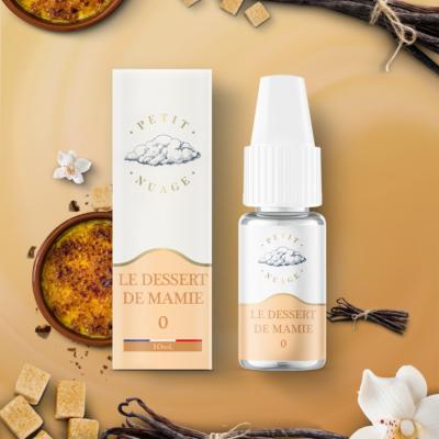 e-liquide le dessert de mamie 10ml petit nuage