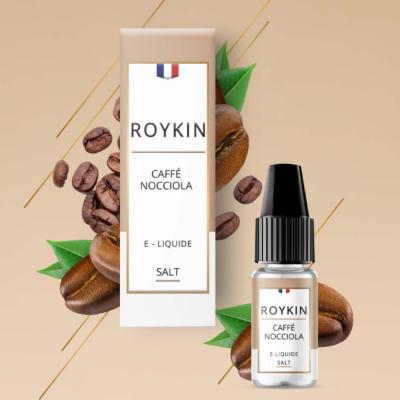 e-liquide 10ml caffe nocciola salt roykin