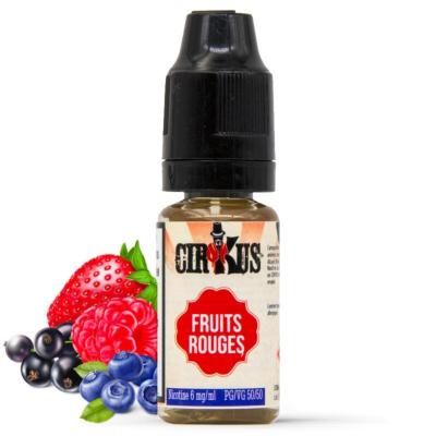 e-liquide fruits rouges 10ml cirkus