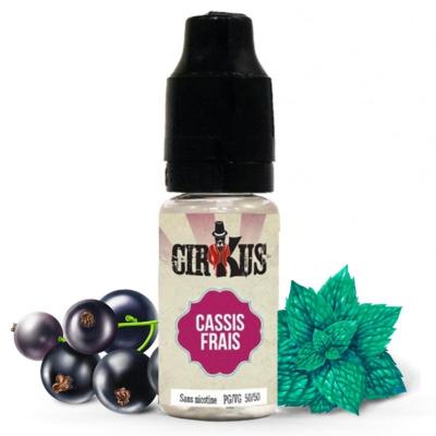 e-liquide cassis frais 10ml cirkus