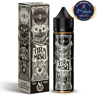 e-liquide tiramisu 50ml 0mg