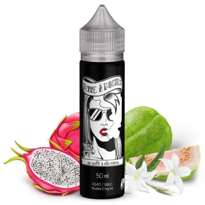 e-liquide femme a lunettes 50ml la fine equipe 