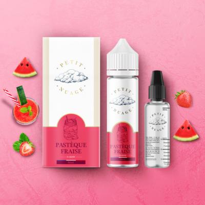 e-liquide pastèque fraise 60ml petit nuage 