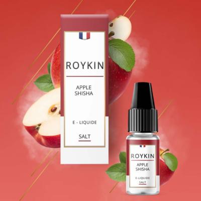 e-liquide 10ml apple shisha salt roykin 