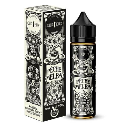 e-liquide pêche melba 50ml 0mg