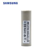 Accu 21700 30T Samsung 3000mAh Chimie : INR - CDM : 35A - Pôle positif : Plat