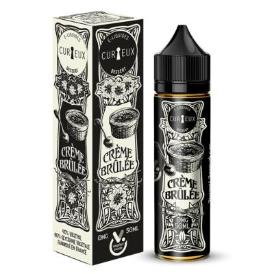 e_liquide crème brulée 50ml 0mg