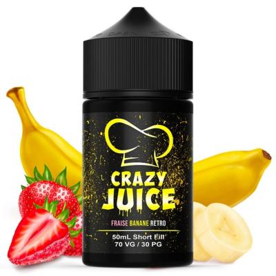 e-liquide mukkies fraise banane retro 50ml crazy juice 