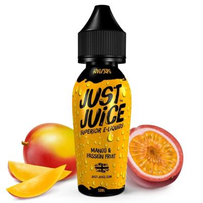 e-liquide mango & passion fruit50ml just juice