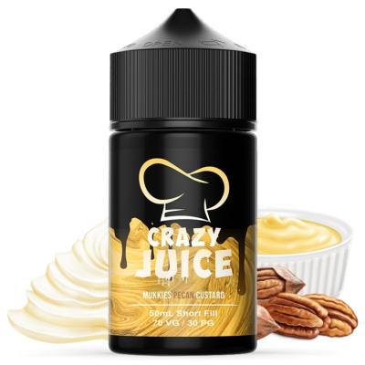e-liquide mukkies pecan custard 50ml crazy juice