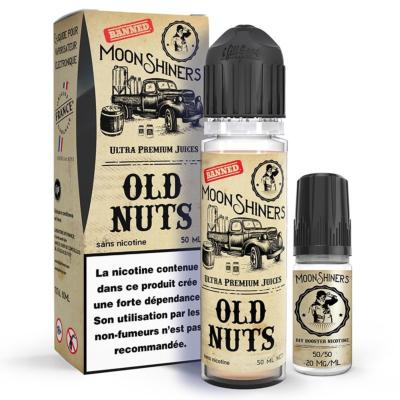 e-liquide Old Nuts Easy2Shake Moonshiners Liqueur - Nougat - Noisette - Caramel