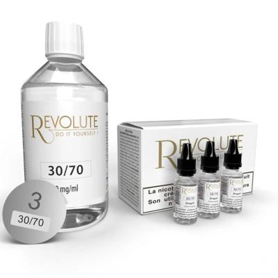 Pack 200 ml Base DIY 30/70 Revolute Base + Boosters