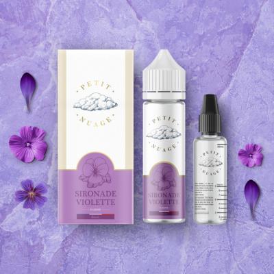 e-liquide sironade violette 60ml petit nuage 