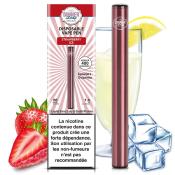 Vape Pen strawberry ice Dinner Lady Batterie intégrée 350 mah - E-cigarette Jetable