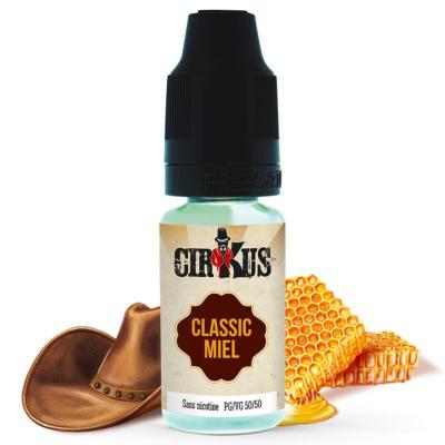 e-liquide classic miel 10ml cirkus