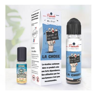 e-liquide La Chose Easy2Shake Le French Liquide Caramel - Noisette - Café - Noix de pécan - Vanille