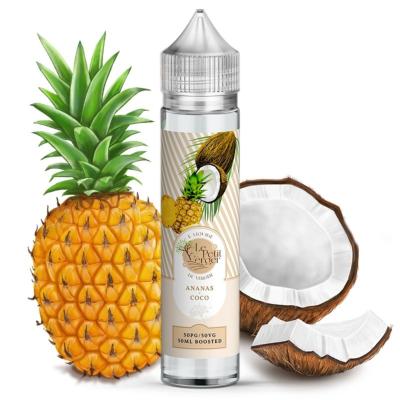 e-liquide ananas coco 50ml le petit verger