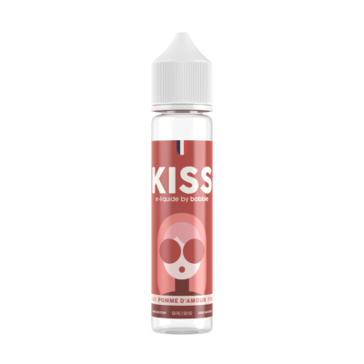 e-liquide kiss pomme d'amour 50ml bobble 