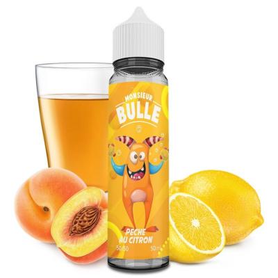 e-liquide peche citron 50ml liquideo 