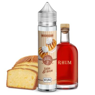 e-liquide baba au rhum 50ml le petit gourmet 