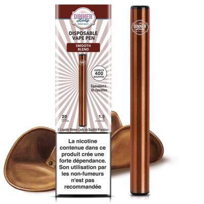 Vape Pen smooth blend Dinner Lady Batterie intégrée 350 mah - E-cigarette Jetable