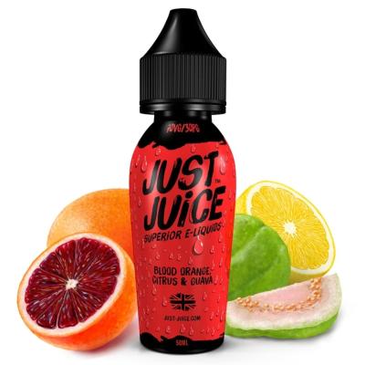 e-liquide blood orange citrus & guava 50ml just juice