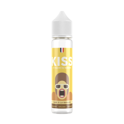 e-liquide kiss cake a la banane 50ml bobble 