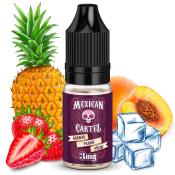 e-liquide  ananas fraise peche frais 10ml mexican cartel 