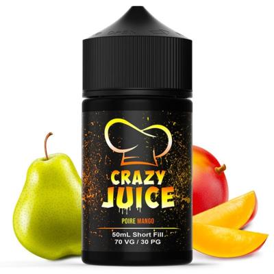 e-liquide mukkies poire mango 50ml crazy juice 