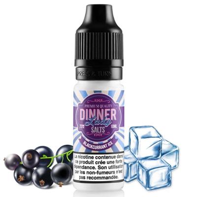 e-liquide Blackcurrant Ice Salt Nic Dinner Lady Cassis - Frais