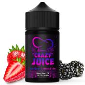 e-liquide boysenberry & fraises de lune 50ml crazy juice