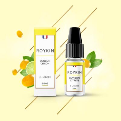 e-liquide bonbon citron 10ml roykin 