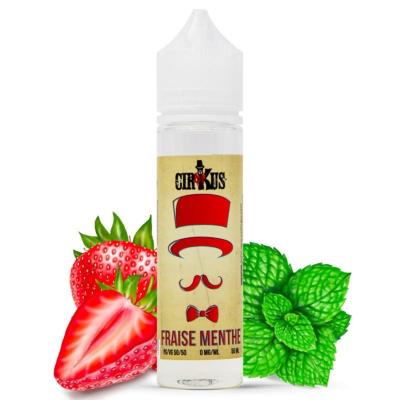 e-liquide fraise menthe 50ml cirkus 