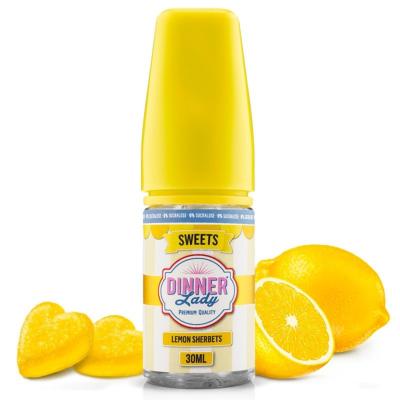 Concentré Lemon Sherbets 0% Sucralose Dinner Lady Bonbon - Citron
